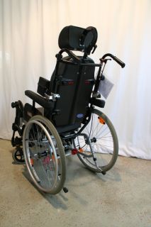 Pflege Rollstuhl INVACARE Rea 706 Clematis Thorax Pelotten Kopfstütze