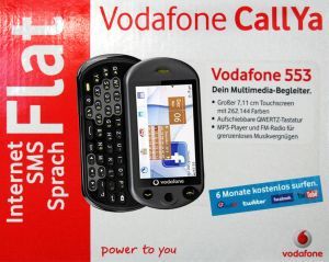 Vodafone 553 CallYa 6 Monate kostenlos surfen NEU