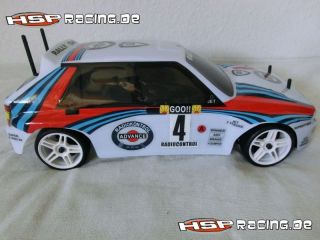 HSP RC OnRoad Historic Rally Car in Lancia Delta RTR