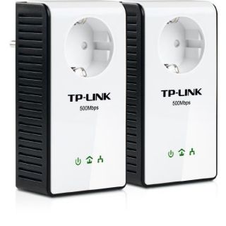 TP Link TL PA551KIT 500Mbit AV500+ Powerline Netzwerkadapter Kit
