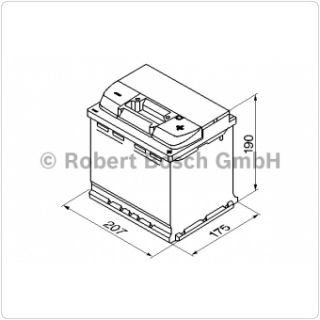 S4 002 12V 52AH 470A 552 400 047 BATTERIE GEFÜLLT+GELADEN