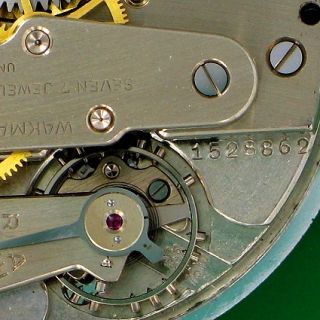 Breitling Wakmann US Air Force Cockpit Uhr mit 8 Tage Werk W33 7510 L