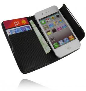 Funktion Tasche Handytasche Schutzhülle für Apple Iphone 4 4S mit