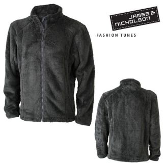 James & Nicholson Herren Highloft Fleece Jacket Jacke Fleecejacke S
