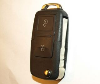 VW Bora Polo Passat Golf 2 Tasten Schlüssel Gehäuse Fernbedienung