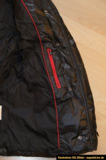 ESPRIT Jacke Winterjacke 40/L schwarz Daunenjacke Daunen glänzend