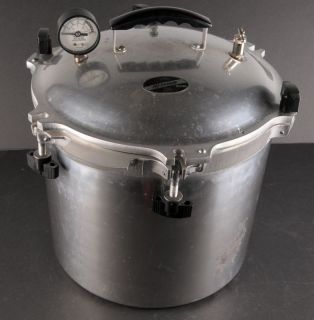 All American Cast Aluminum Pressure Cooker No. 915 15.5 Quart