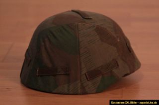 WH Helmbezug original Stoff, Stahlhelm Helmet Cover für 62er, 64er