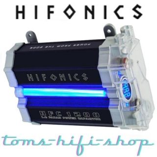 Hifonics HFC 1200 1,2 Farad Dig. Powercap Kondensator