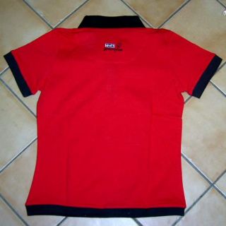 Trikot Shirt Woman Polo Red Limited Edition Devil Baumwoll Hemd Girls