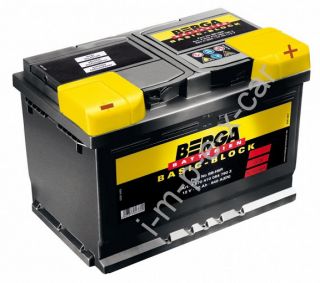Starterbatterie / 70Ah 640A / Autobatterie / Berga Basic Block by