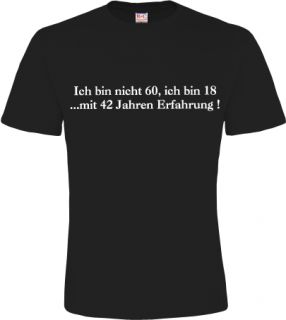 FUNSHIRT Geburtstag T Shirt 18 20 30 40 50 60 Rentner OLDTIMER S M L