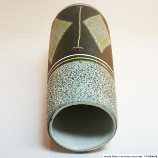 Rare West German Pottery Vase • Marzi & Remy • Fat Lava • Mid