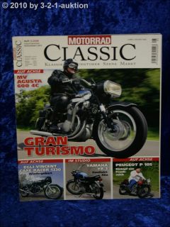 Motorrad Classic 5/09 MV Agusta 600 4C Egli Vincent