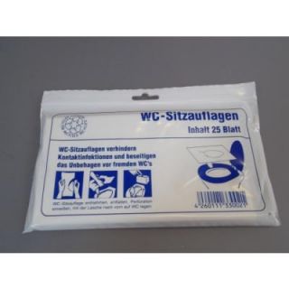 25er Pack WC Sitzauflagen   Kloauflagen Toilettensitzauflagen