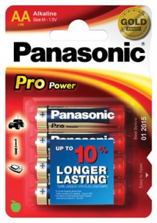 Panasonic Pro Power Mignon Batterie LR06 4er Blister