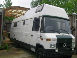 Mercedes 608 Wohnmobil, Oldtimer mgl., mobile home