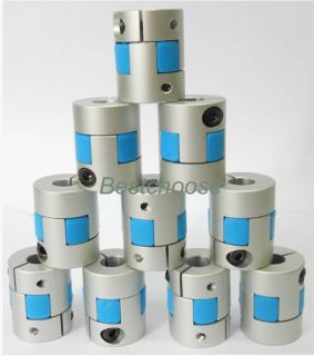 CNC Schrittmotor Wellenkupplung, Kupplung flexibel 6.35mm X 10mm GFC