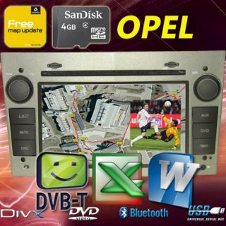 OPEL Combo Corsa Vectra VIVARO Tigra DVD GPS NAVI DVB T