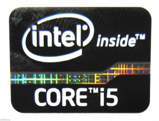 Intel Core i5 Inside Sticker Black Edition 15.5 x 21mm [621]