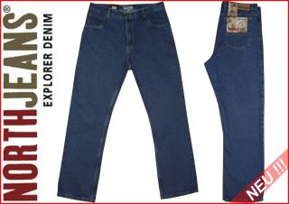 North Jeans Herren Jeans Hose in Blue Stone TOP Qualität  Neu im