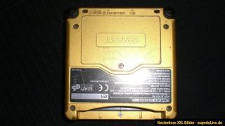 Nintendo Gameboy Advance SP GBA Konsole Zelda Limited Edition