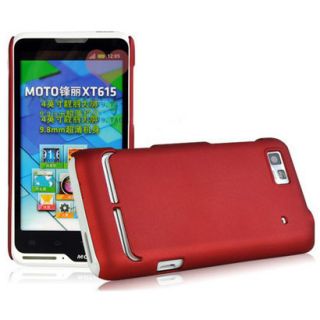 Rot HardCase Schale Hülle Tasche Cover Case Für Motorola Motoluxe