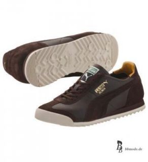 Puma Roma Slim Leather Leder demitasse brown carafe 354371 02
