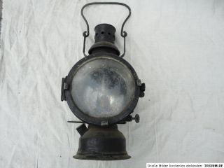 Alte Lampe Petroleumlampe Deutsche Reichsbahn Giessing Nürnberg 1936