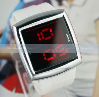 Fashin Digitale LED Touch Screen Herren Damen Sport Armbanduhr UHR