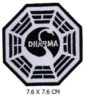 VA012 Tao YingYang Dharma Schwan Ghost Fighter Patch