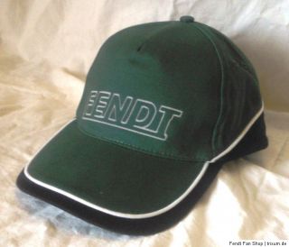 FENDT Cap Basecap Mütze   geflockt, kein Druck