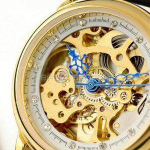 NEU Armbanduhr Mechanisch Skelett Uhr Herrenuhr Damenuhr Automatik Uhr