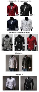 MERISH Herren Hemd 5 MODELLE S XXL Slim Fit Neu T Shirt Polo Style
