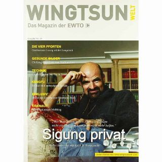 Wing Tsun Welt Nr. 29, WT Magazin der EWTO, Kernspecht, NEU