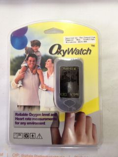 OxyWatch Finger Pulsmesser Oximeter MD300C41 grau