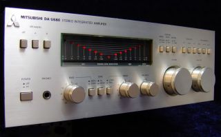 Vintage HiFi Amplifier MITSUBISHI DA U 680 Verstärker