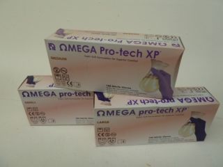 Omega Pro tech XP Handschuh Laborhandschuhe Gr. M