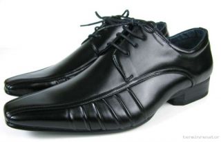 Herren Schuhe Schnürschuhe Schnürer Halbschuhe schwarz