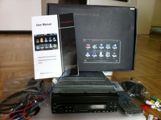 D711G 1DIN 7 Touchscreen DVD Player Autoradio Navi