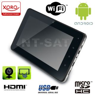 Xoro Pad 712   Tablet PC 17,8 cm 7 Zoll kapazitives Multitouch Display