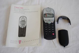 Telekom T Sinus 700S Mobilteil schwarz + Akku + BD ISDN oder Analog