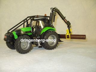Forstschlepper Traktor Schlepper Deutz Agrotron X720 132 Siku 3657