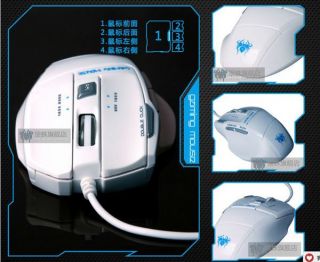 Optical 7D Wired USB Gaming Game Mouse Mice 2000DPI Laptop PC Computer