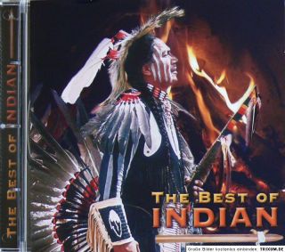 CD Indianer Musik The Best of INDIAN, Indianermusik Flöte, Nord  und