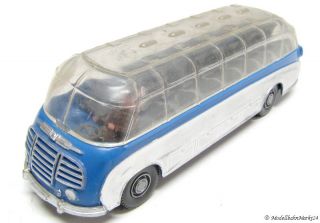 WIKING 730/2 B Setra Bus mit Fahrer himmelblau   50er