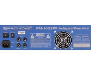 Pronomic PM 1002 FX Powermixer 2x 250W 4Ohm