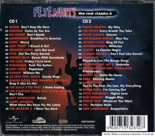 FETENHITS The Real Classics Vol. 6 2 CDs DoCD 40 Titel Kult