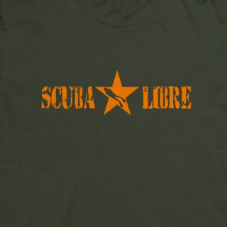 Uwahu Scuba Libre T Shirt Divewear Tauchen Tauchshirt