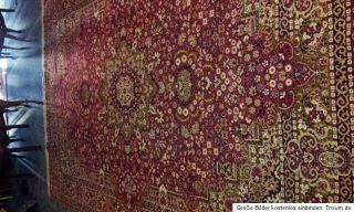 365x250cm Webteppich Orientteppich Teppiche Blumen Motive Perser